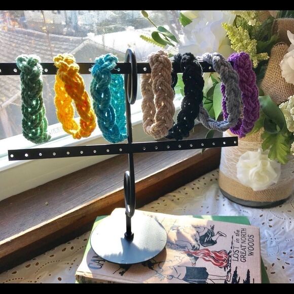 Unisex Mystic Thin Surfur Knot Bracelet Various - Picture 4 of 6